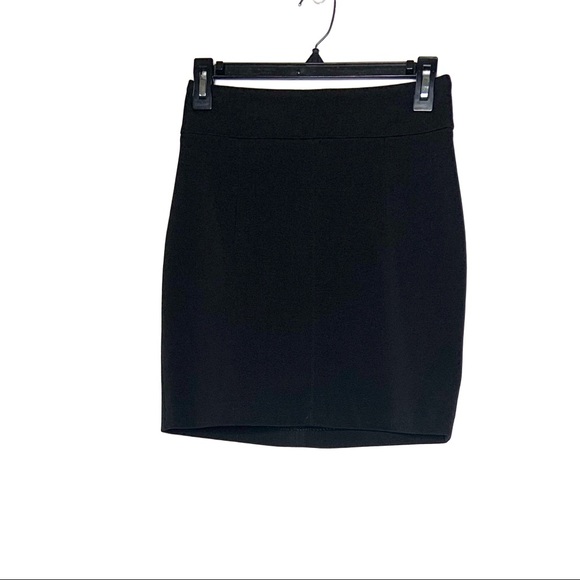 Zara Basic Mini Pencil Skirt Black Small - Picture 1 of 5